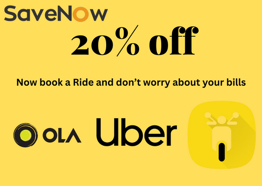 Online Ride Booking Coupons, Bill Range: ₹100 to ₹350, Validity: 1 Month, 2 Rides a Day